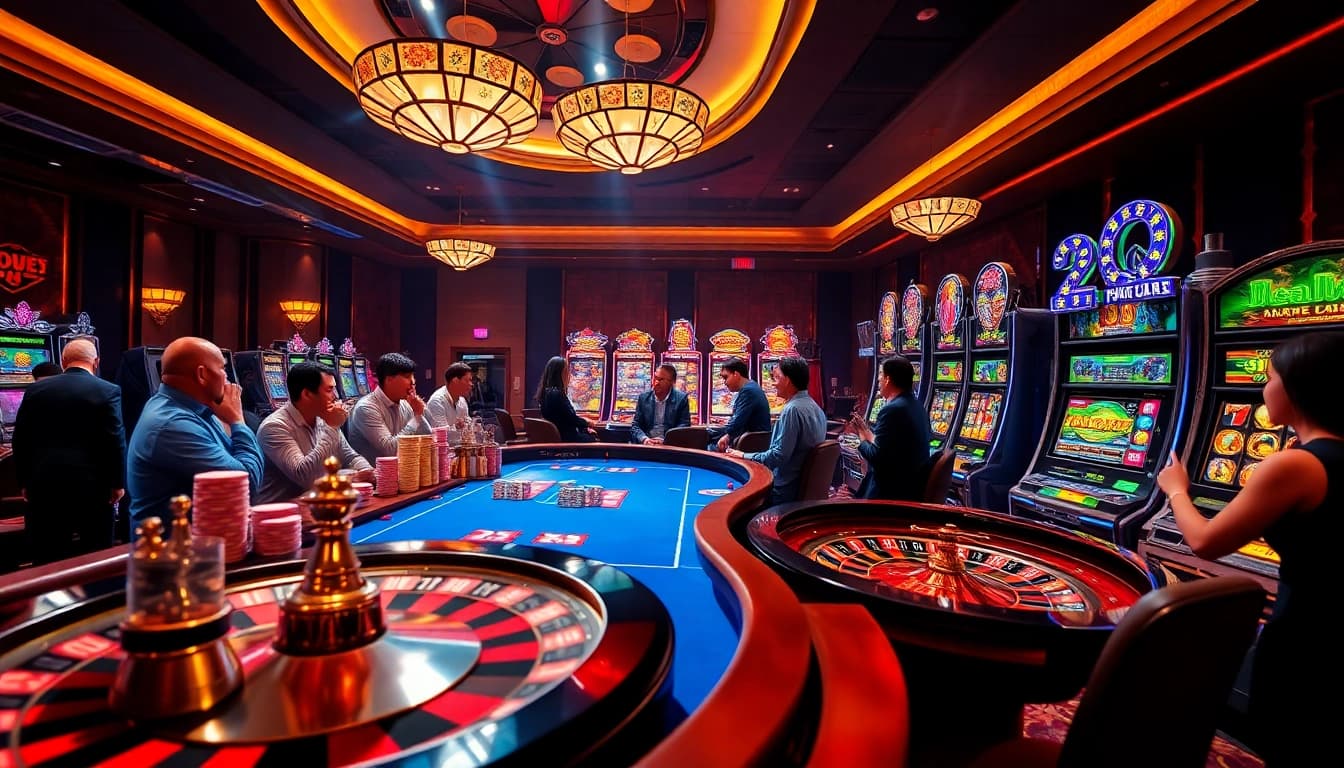 Experience live dealer action at https://na777unduh.com with a vibrant casino atmosphere.