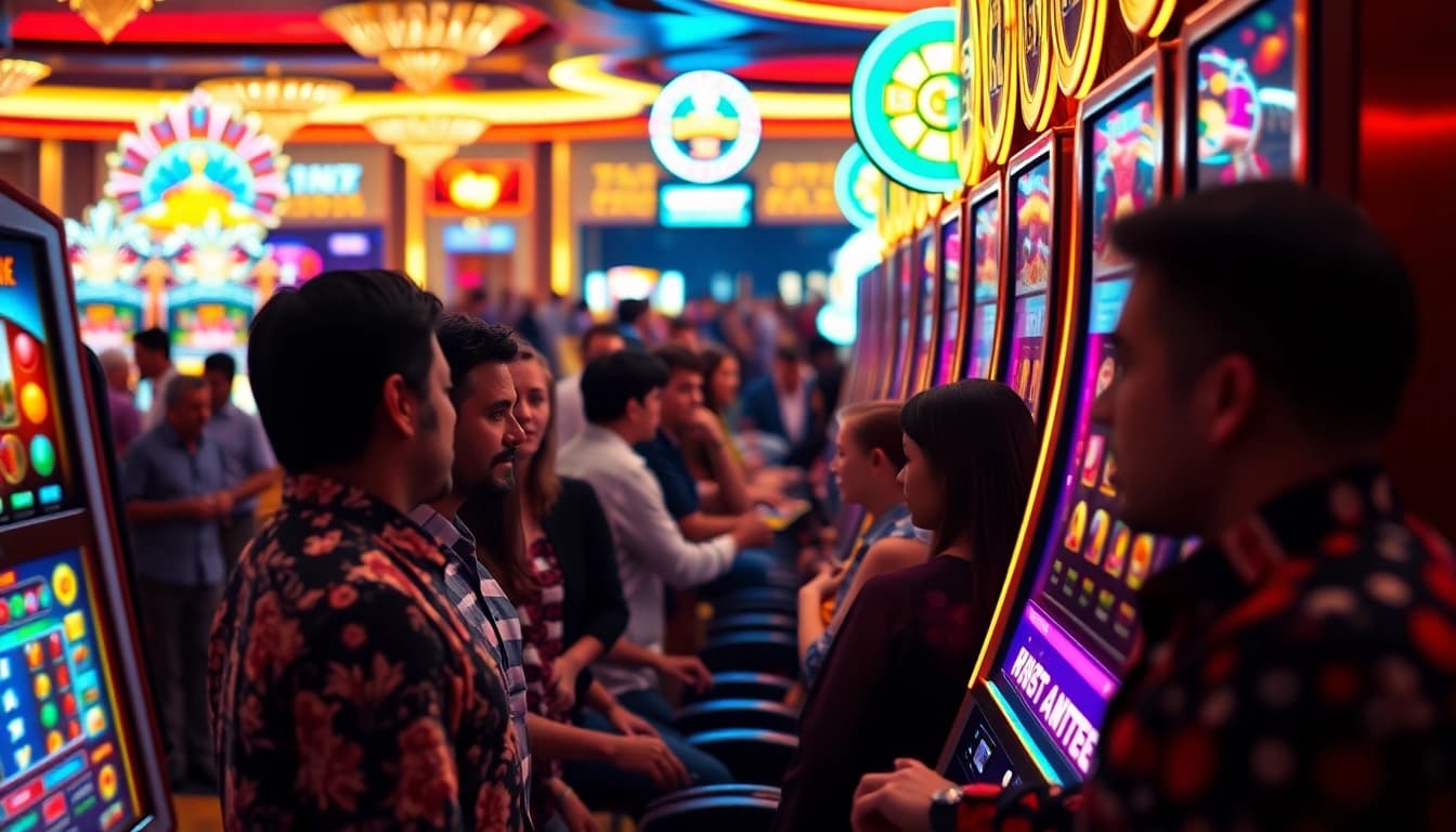 Tingkatkan peluang Anda untuk win di tkp188 dengan mesin slot yang ramai dan berwarna-warni.