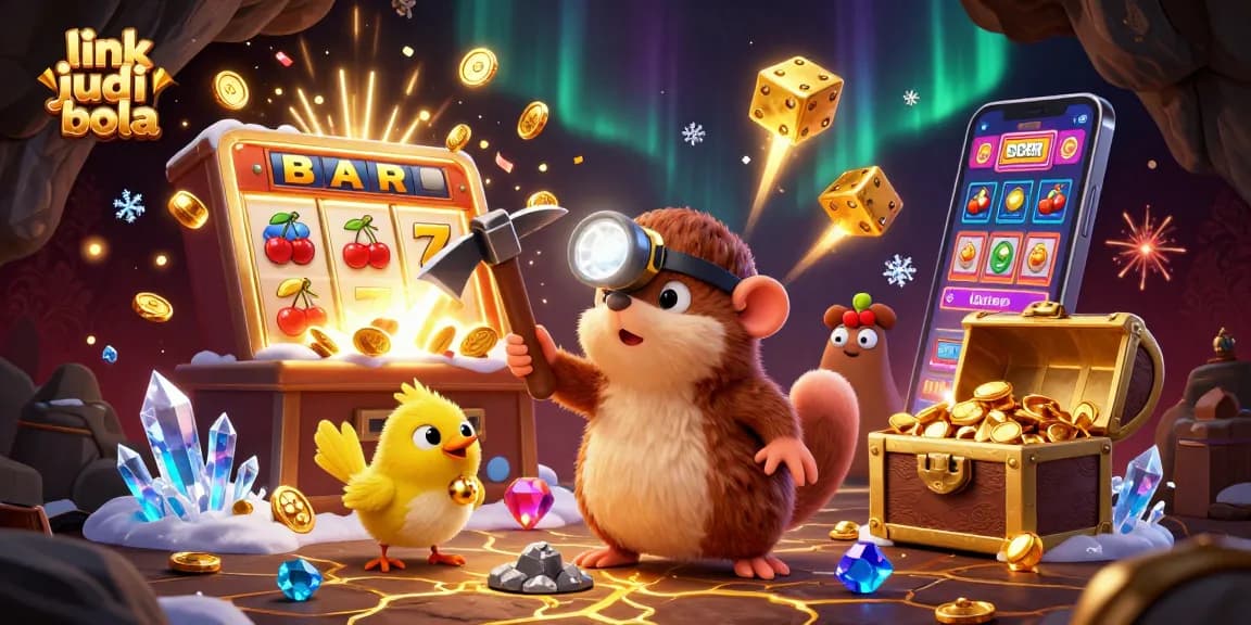 Engage with link judi bola's casino excitement amidst golden treasures and jackpot thrills!