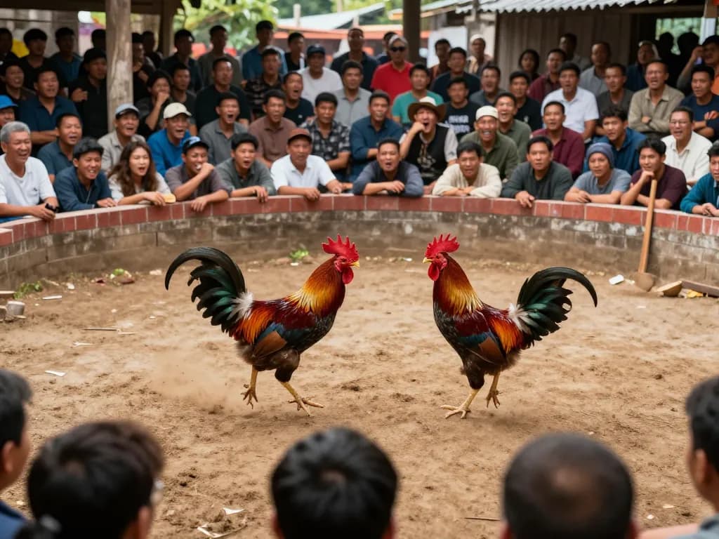 Trải nghiệm sự phấn khích của đá gà Thomo hôm nay với những pha hành động trực tiếp từ các trận đá gà truyền thống.
