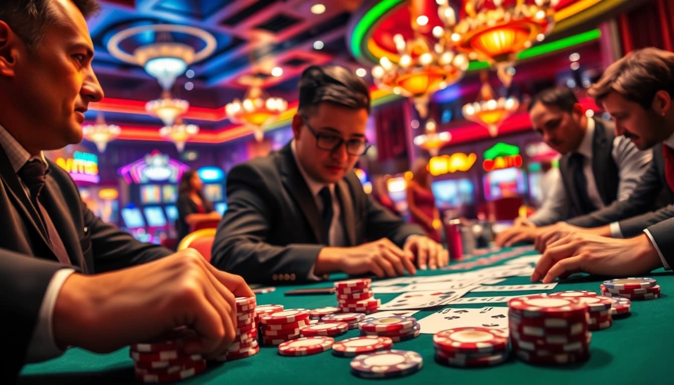 Menangkan mpo500 alternatif dengan permainan poker di kasino mewah.
