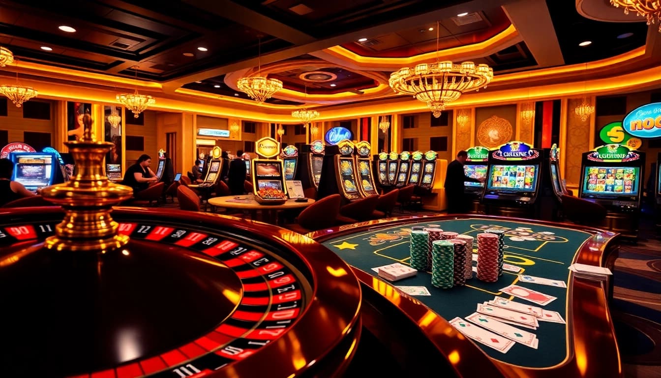 Experience thrilling wins with Onicplay at a luxurious slot machine casino.
