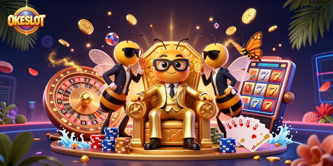 OKESLOT menghadirkan keuntungan besar dengan permainan slot bertema kasino yang menarik.