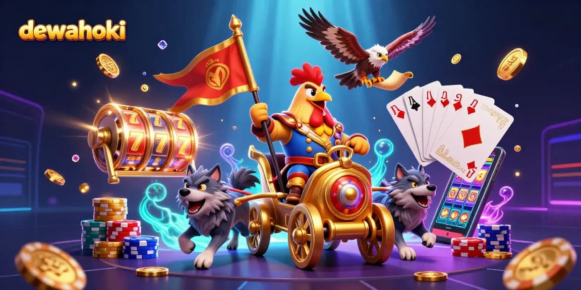 Win big with dewahoki's dynamic slot action featuring vibrant gaming elements.