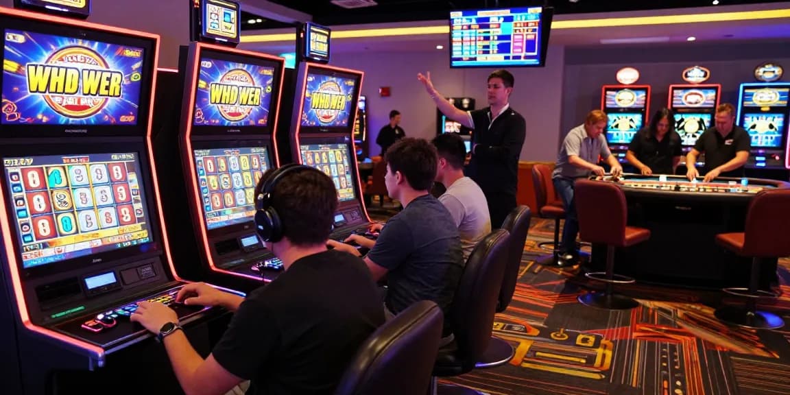 Pengalaman bermain tisu4d di kasino online dengan pemain antusias di mesin slot berteknologi tinggi.