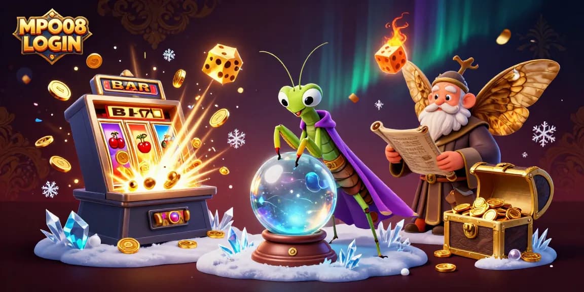 MPO08 LOGIN reveals winning chances with 3D characters and casino excitement surrounding a jackpot.