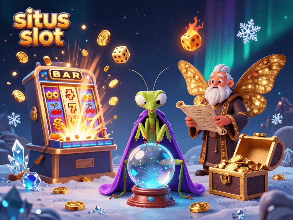 Menggenggam keberuntungan dengan situs slot yang memikat dalam ilustrasi kasino digital