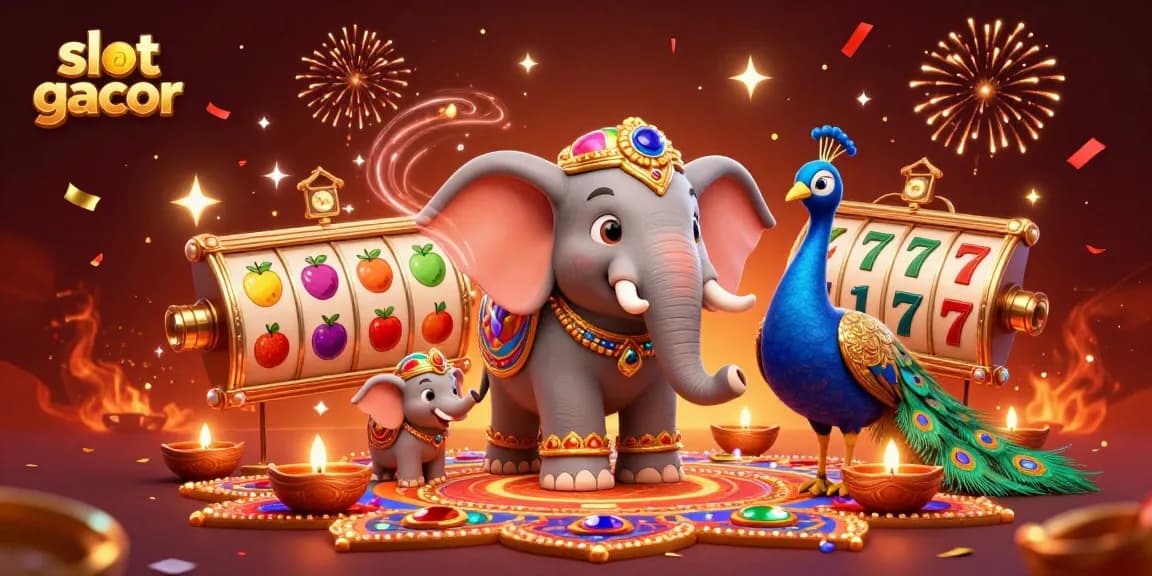 Slot gacor sebagai simbol keberuntungan bermain mesin slot di kasino online.