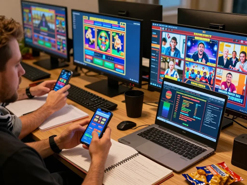 Engage with IDCASH88 Alternatif in exciting online slot gameplay at home.