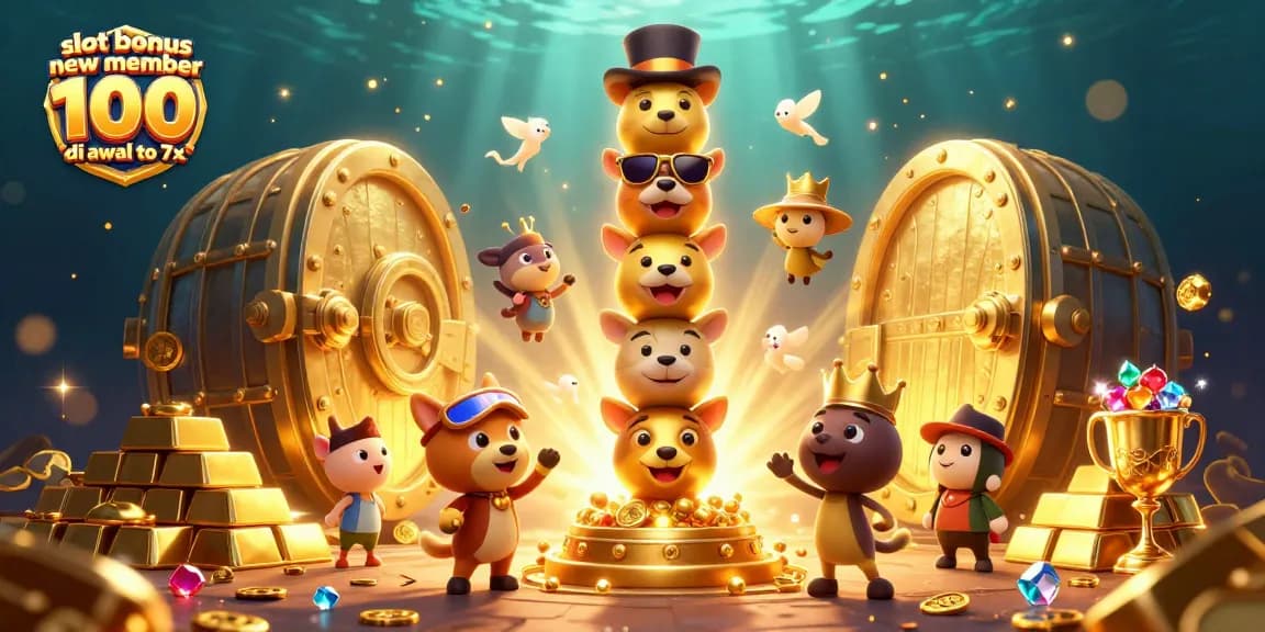 Sensasi bermain slot bonus new member 100 di awal to 7x dengan banyak kemewahan dan kesenangan.