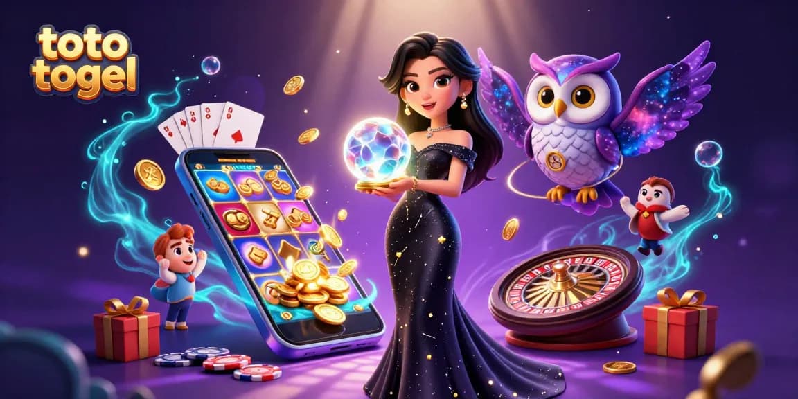 Rasakan aksi toto togel yang mendebarkan dengan efek menakjubkan dan elemen permainan yang cerah di setting kasino yang ajaib.