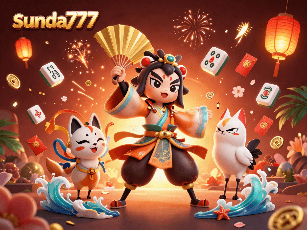 Sunda777 menawarkan petualangan perjudian yang menarik dengan karakter kabuki dalam suasana kasino yang kaya.