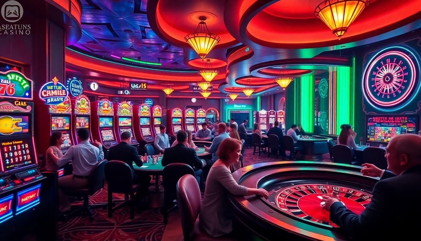 Rasakan sensasi situs gacor di kasino mewah dengan mesin slot yang berwarna-warni dan meja poker yang penuh aksi.
