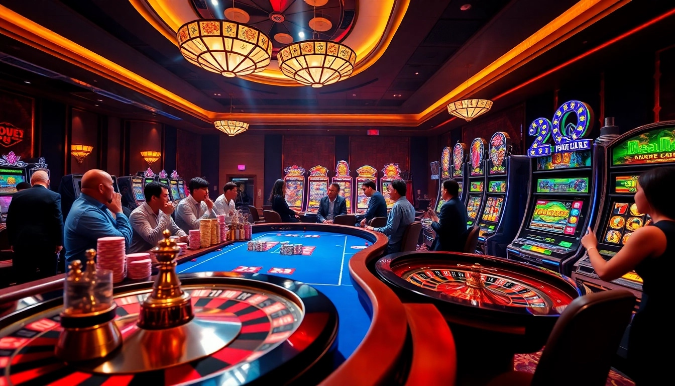 Experience live dealer action at https://na777unduh.com with a vibrant casino atmosphere.