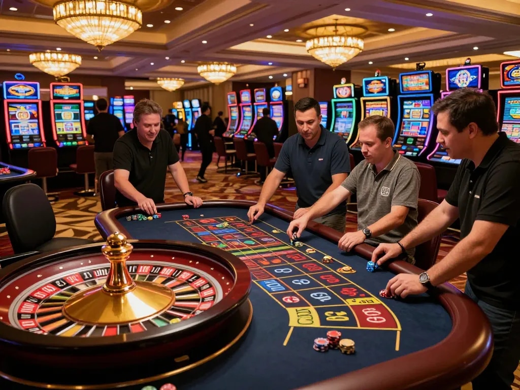 Rasakan sensasi berjudi di Paris888 dengan permainan roulette yang mendebarkan di kasino yang meriah.