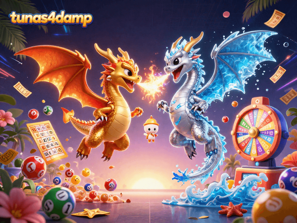 Engage with tunas4damp's thrilling game experiences featuring dynamic lottery elements and unique characters.