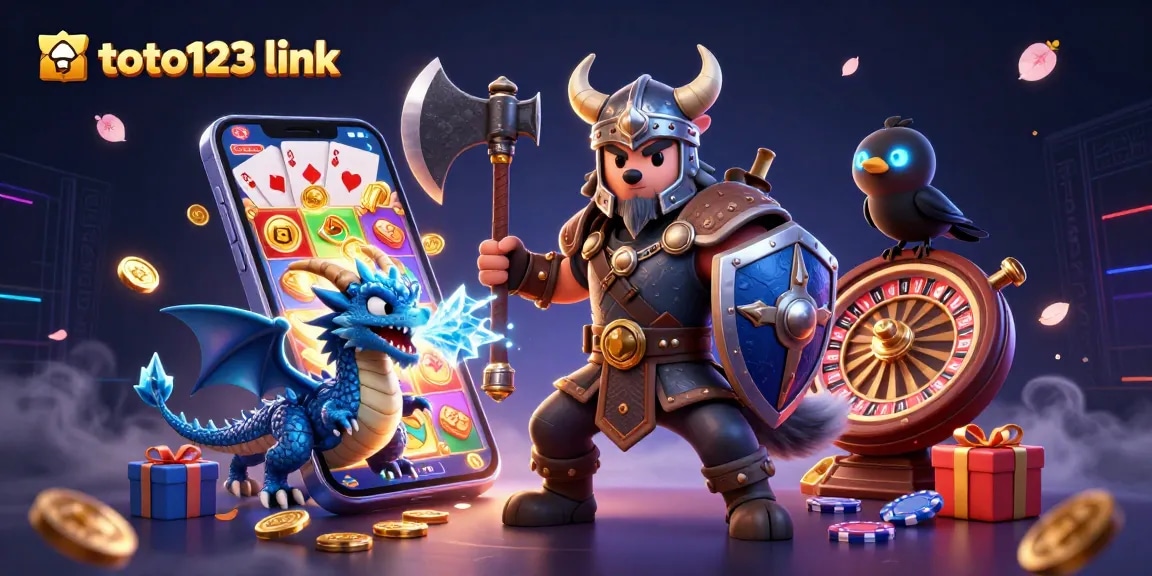 Engage with the thrilling action of casino games on toto123 link with vivid characters and exciting elements.