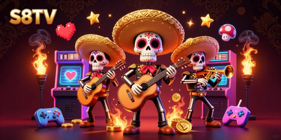 S8TV offers thrilling sports betting experiences with a vibrant 3D mariachi scene and dynamic gaming elements.