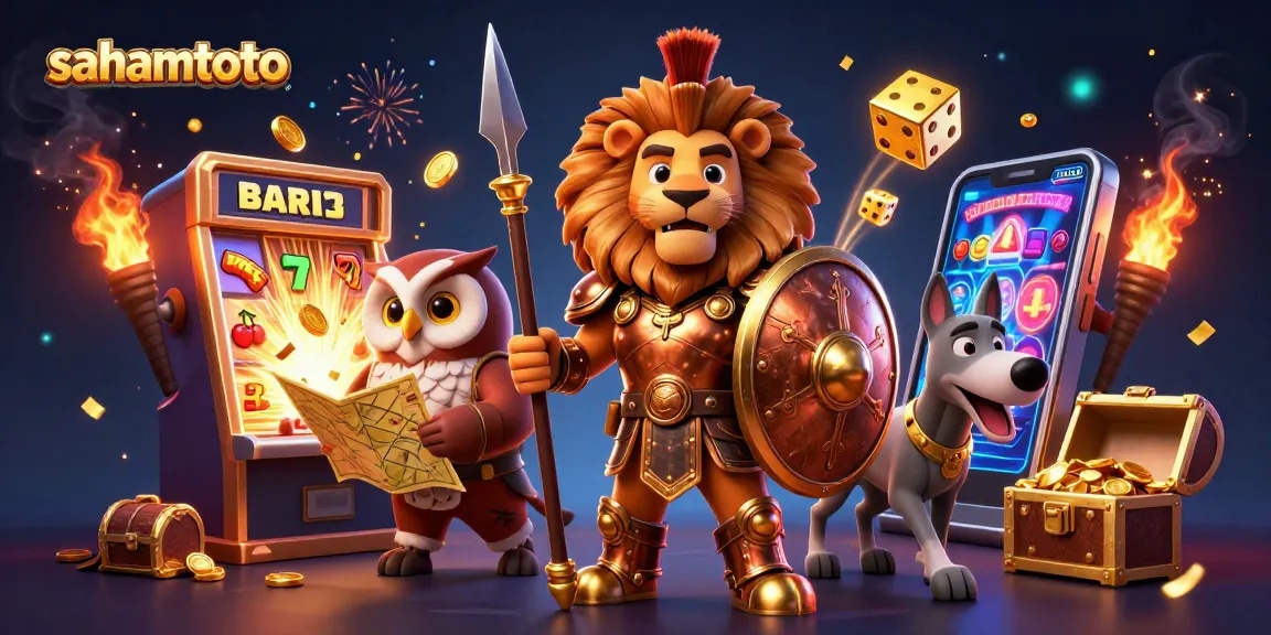Menangkan jackpot di sahamtoto dengan simbol slot dan harta karun yang melimpah