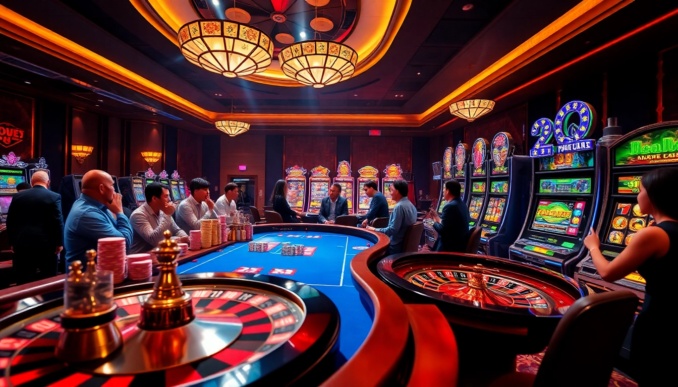 Experience live dealer action at https://na777unduh.com with a vibrant casino atmosphere.