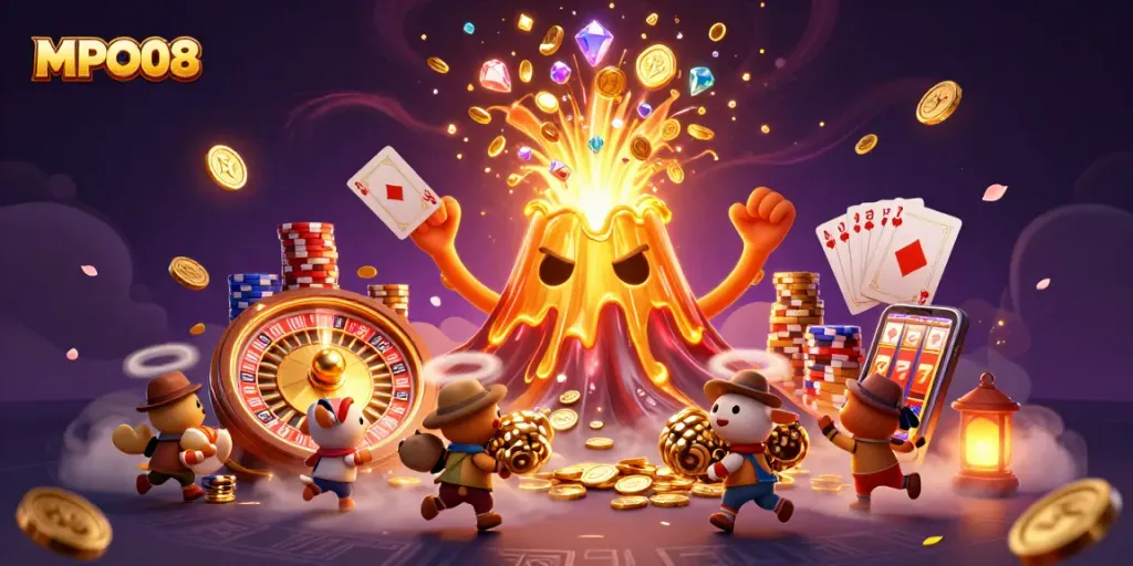 Experience exciting wins at MPO08 with golden treasures and dynamic casino elements.