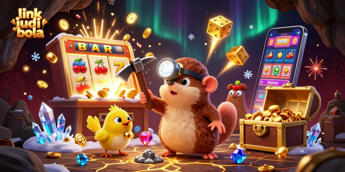Engage with link judi bola's casino excitement amidst golden treasures and jackpot thrills!