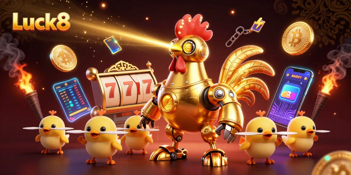 Experience thrilling gameplay at Luck8 with engaging slot games and vibrant casino elements.