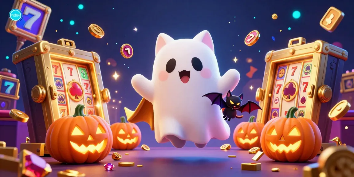 Experience thrilling gameplay at pakde4d with cartoon characters and slot gaming elements in a vibrant casino.