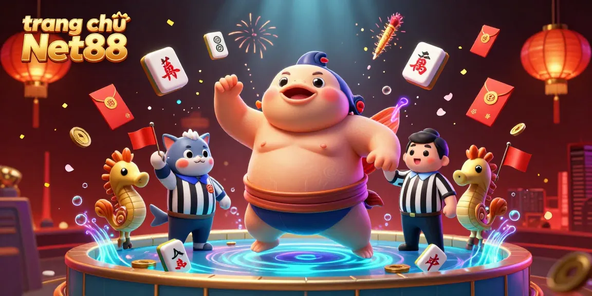 Engage in excitement at trang chủ Net88 with dynamic games featuring a lively blowfish mascot and a catfish referee.