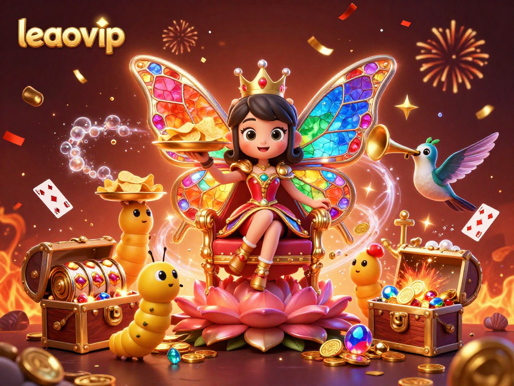 Melihat keseruan melalui platform leaovip dengan slot dan chip berkilau yang menyenangkan.