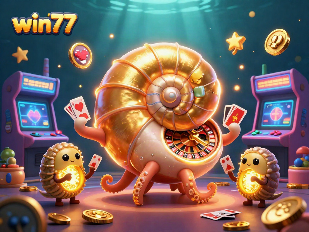 Mengungkap strategi menang di win77 dengan ilustrasi kemenangan kasino yang memukau