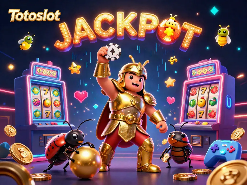 Totoslot memanjakan pemain dengan ilustrasi 3D penuh warna dan detail yang menampilkan jackpot slot mengesankan.