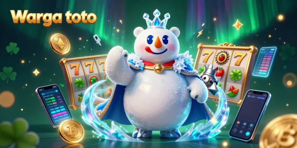 Bermain dengan Warga toto dalam suasana kasino slot yang penuh warna dan kesenangan.
