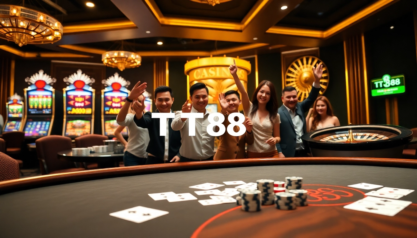 Experience the excitement of online gaming at trang chủ tt88 with vibrant casino visuals and professional interfaces.