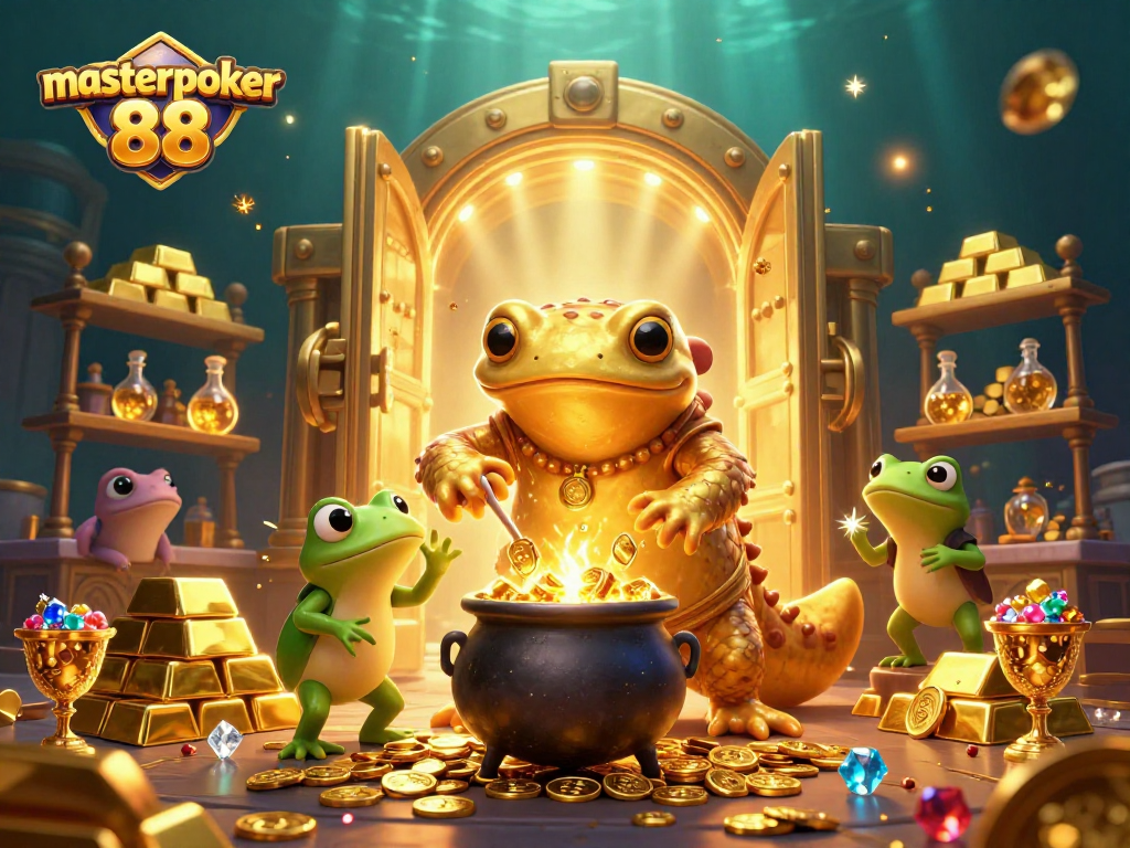 Gimkan peluang emas dengan masterpoker 88, si alkemis mengubah logam biasa menjadi koin emas.