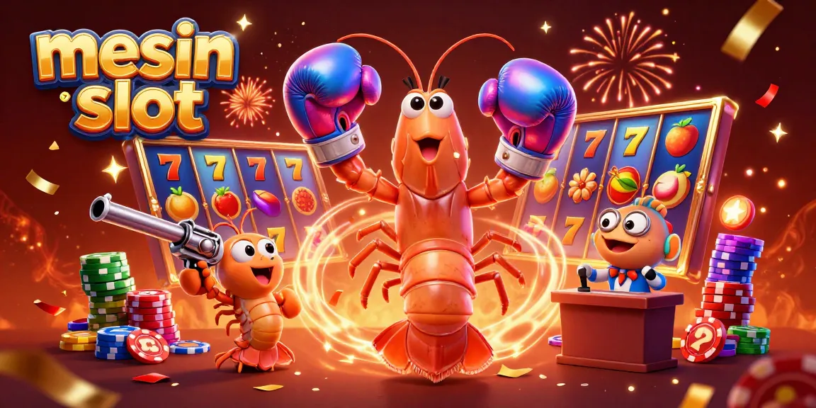 Experience thrilling action in this dynamic mesin slot scene featuring vibrant characters and slot elements.