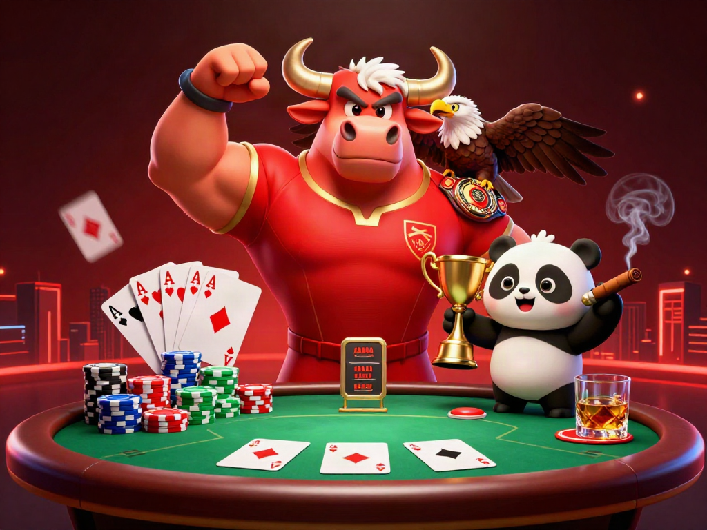 Game Bài Đổi Thưởng Fyi showcases an epic casino victory scene with dynamic characters and game elements.