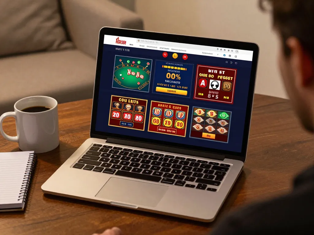 Player experiencing dynamic online gaming at TR88, engaging with casino games seamlessly.