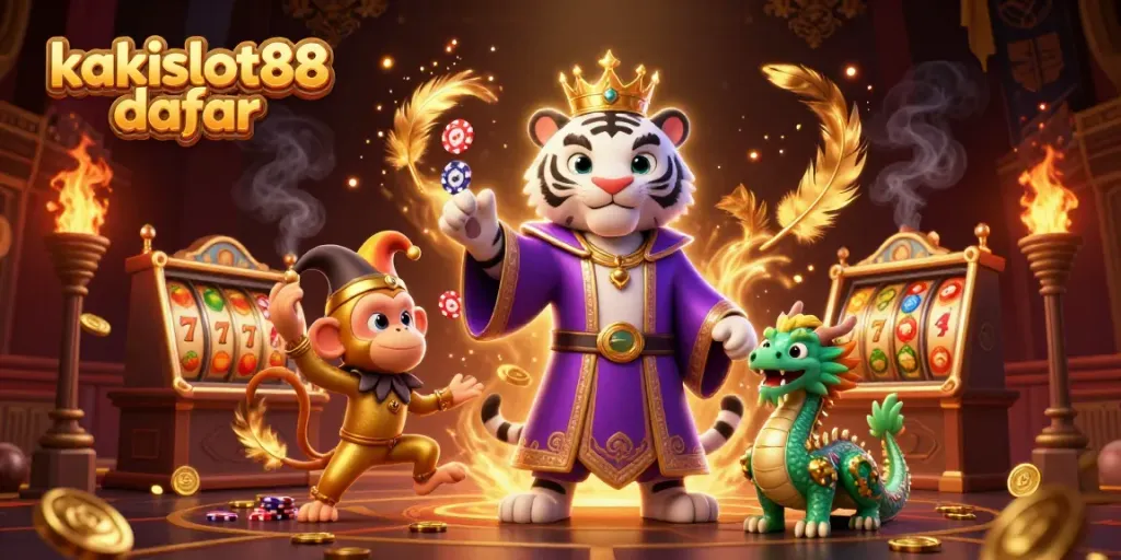 Kakislot88 daftar menampilkan permainan slot yang menarik dengan simbol buah dan jackpot besar.
