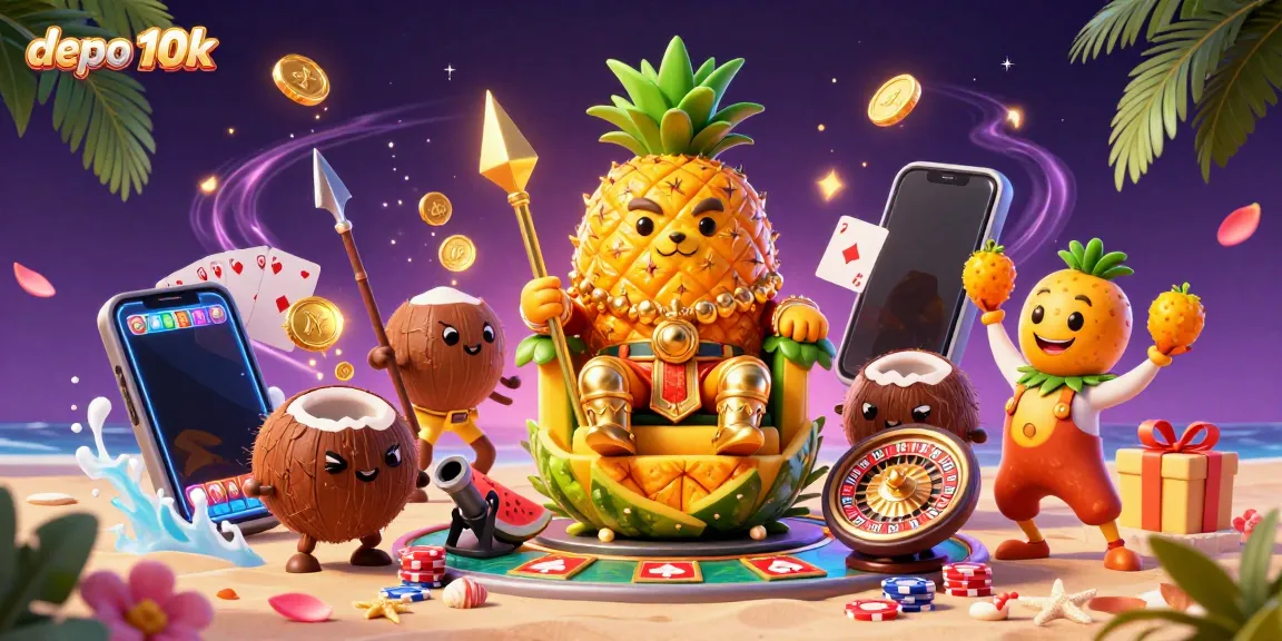 Menangkan permainan slot dengan depo 10k di situs SLOTMANTAP. Bergabunglah sekarang untuk hasil fantastis!