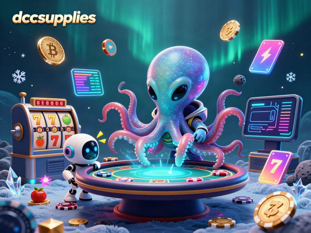 Temukan dccsupplies untuk pengalaman bermain yang menyenangkan saat bermain poker dengan karakter alien seru!