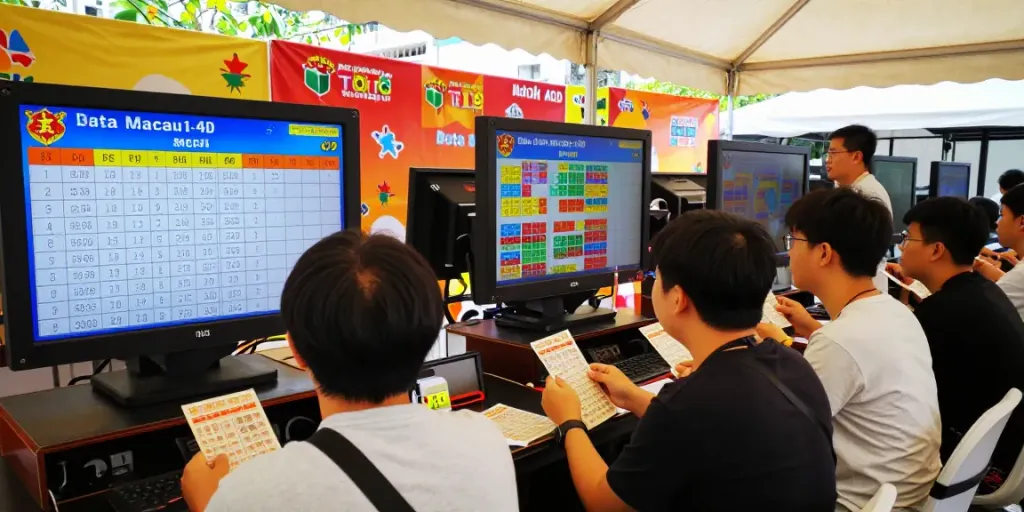 Peserta menikmati hasil Data Macau 4D di acara permainan, memperlihatkan kegembiraan dan interaksi.