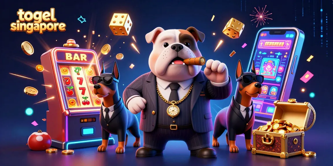 Experience thrilling togel singapore action with a dynamic casino scene featuring iconic characters and rich visuals.