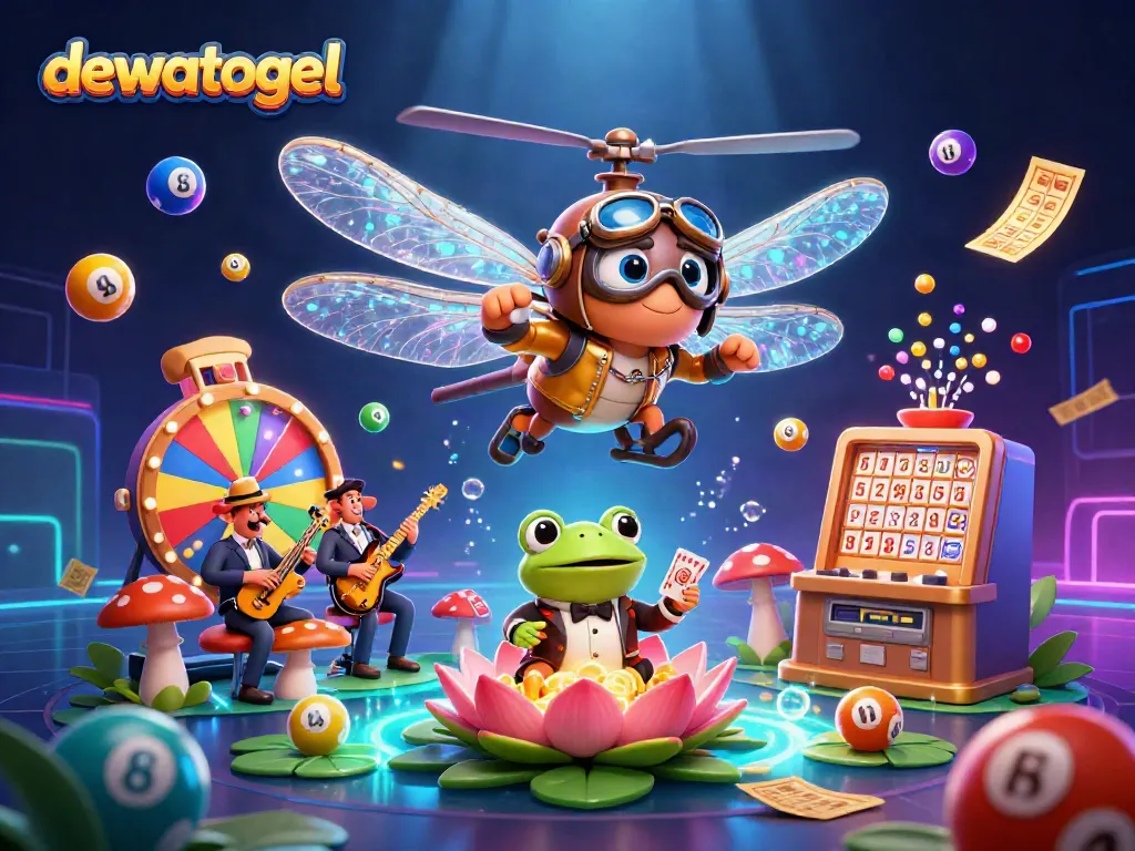 Menangkan togel dengan DewaTogel di kasino unik, penuh warna dan detail menarik.