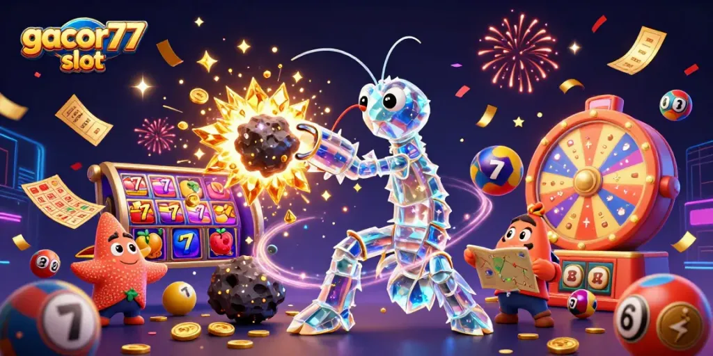 Menangkan gacor77 slot dengan berbagai simbol keberuntungan dan permainan luar biasa.