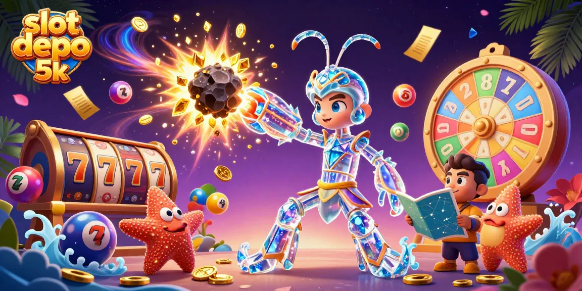 Experience the thrill of slot depo 5k with vibrant jackpots, spinning reels, and endless gaming excitement.