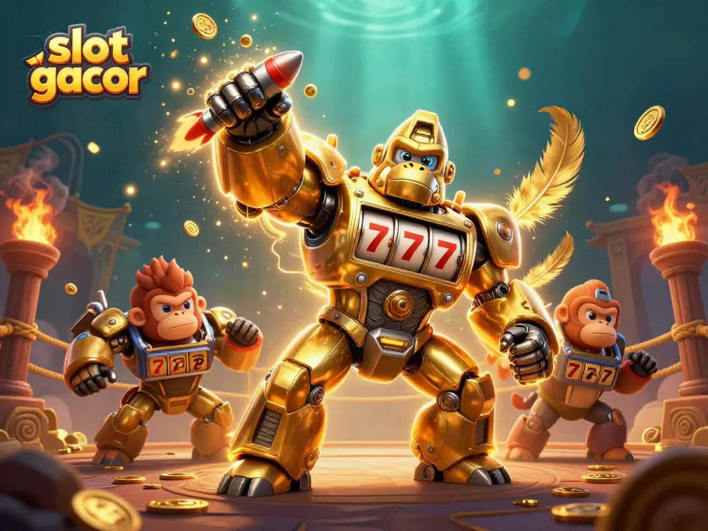 Slot gacor memberikan kesenangan dengan jackpot besar dalam ilustrasi 3D yang dinamis dan menakjubkan.