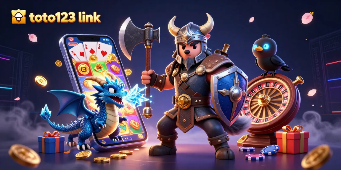Engage with the thrilling action of casino games on toto123 link with vivid characters and exciting elements.