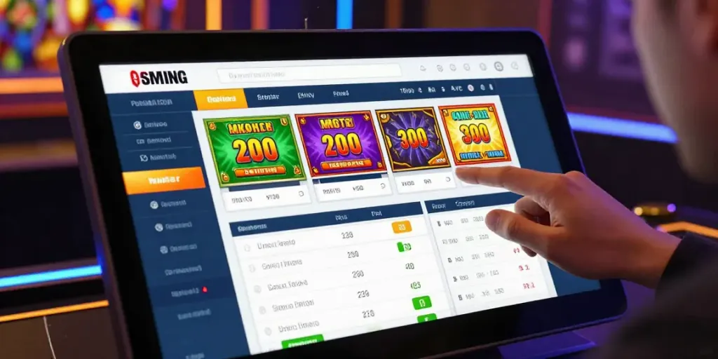 Antarmuka online AHHA4D menampilkan berbagai pilihan permainan dan hasil lotere.