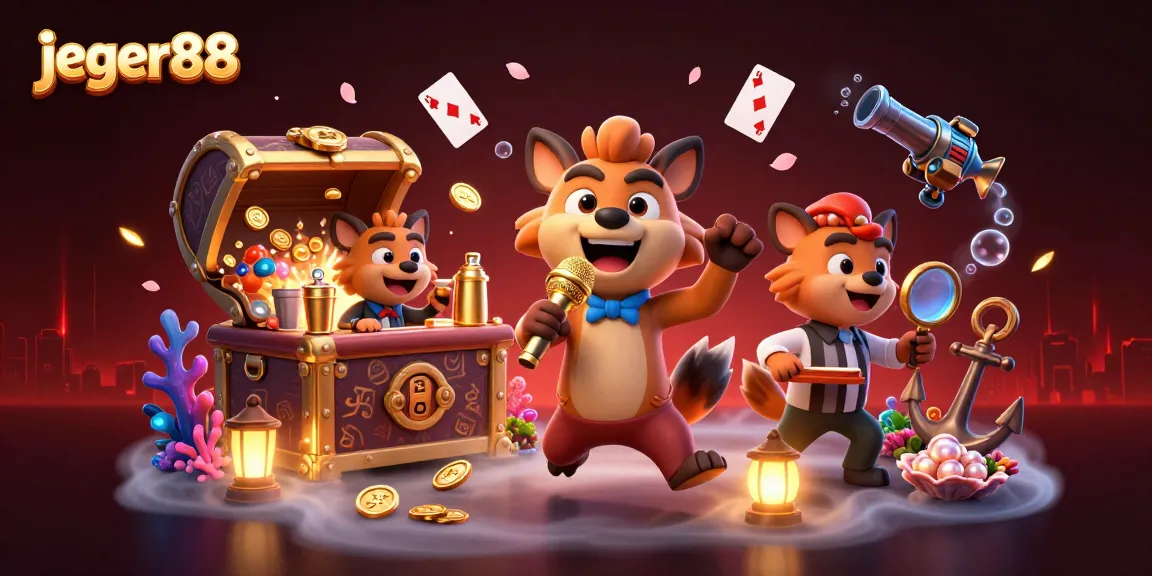 Jagalah keceriaan di casino online Jeger88 dengan karakter kartun yang menghibur dan slot yang berkilau